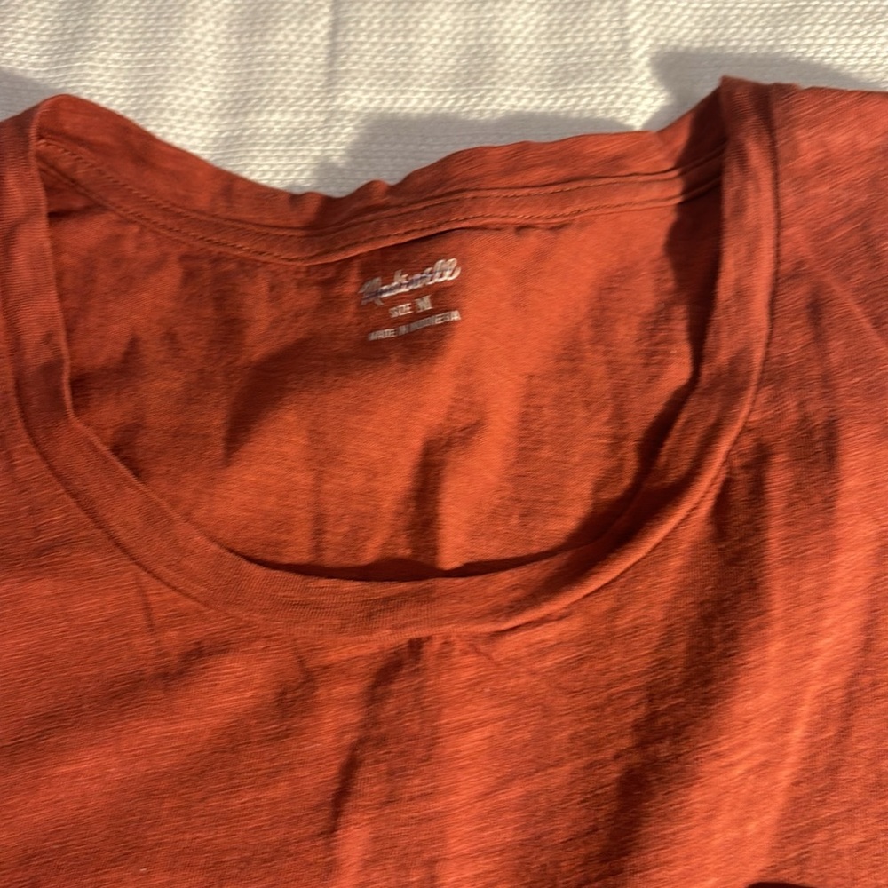 Madewell Tank Tops in Rust, Mauve, and Striped Red - Picture 6 of 14